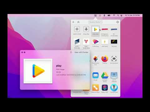Dropzone 4 Pro - Drop Bar Quick Look