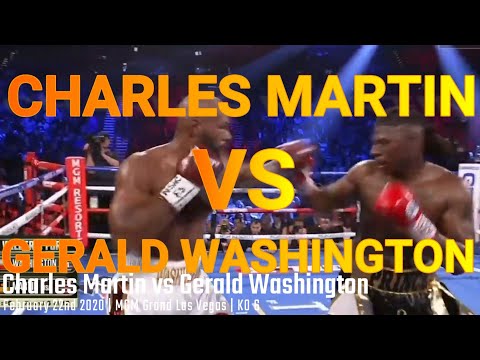 Charles Martin vs Gerald Washington
