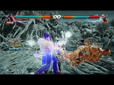 Jin Kazama New Stylish and Hard Combos