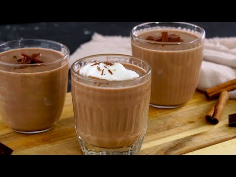Chocolate Coquito – featuring GOYA® Coconut Milk and GOYA® Cream of Coconut