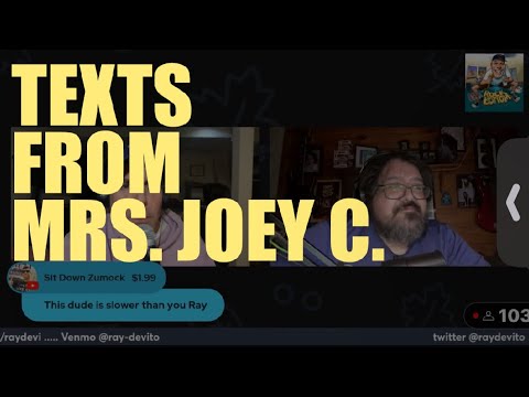 20240123 - Ray Devito shares text messages from Joey C.’s wife about Joey’s condition.