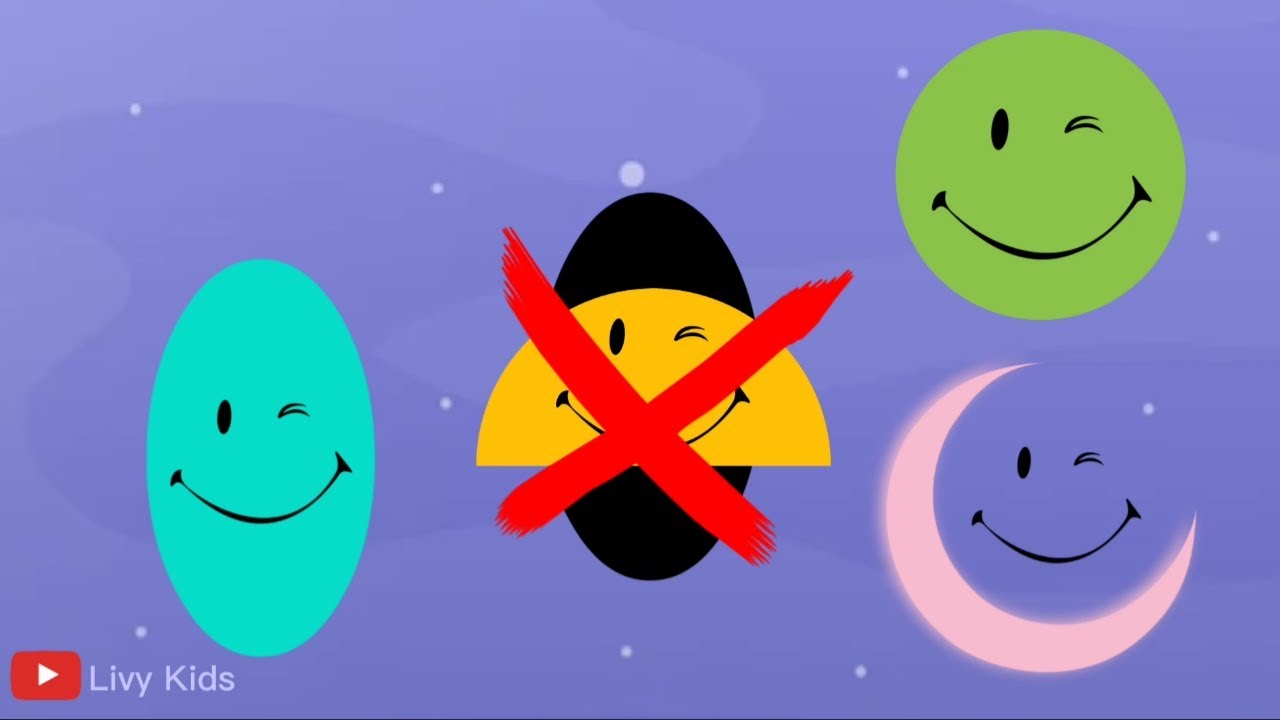 Pair The Right 2D Shapes For Kids In English (Part 3) - Livy Kids