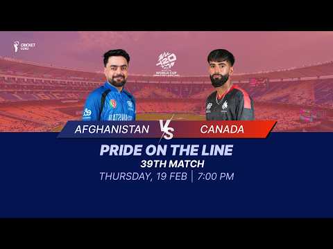 Afghanistan vs Canada | Dead Rubber But High Voltage | T20 WC 2026