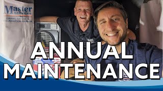 Watch video: A Day with Curtis: Annual maintenance