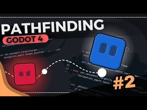 Fortgeschrittene Wegfindung für Gegner in Godot! ● Ausweichen ● Teil 2