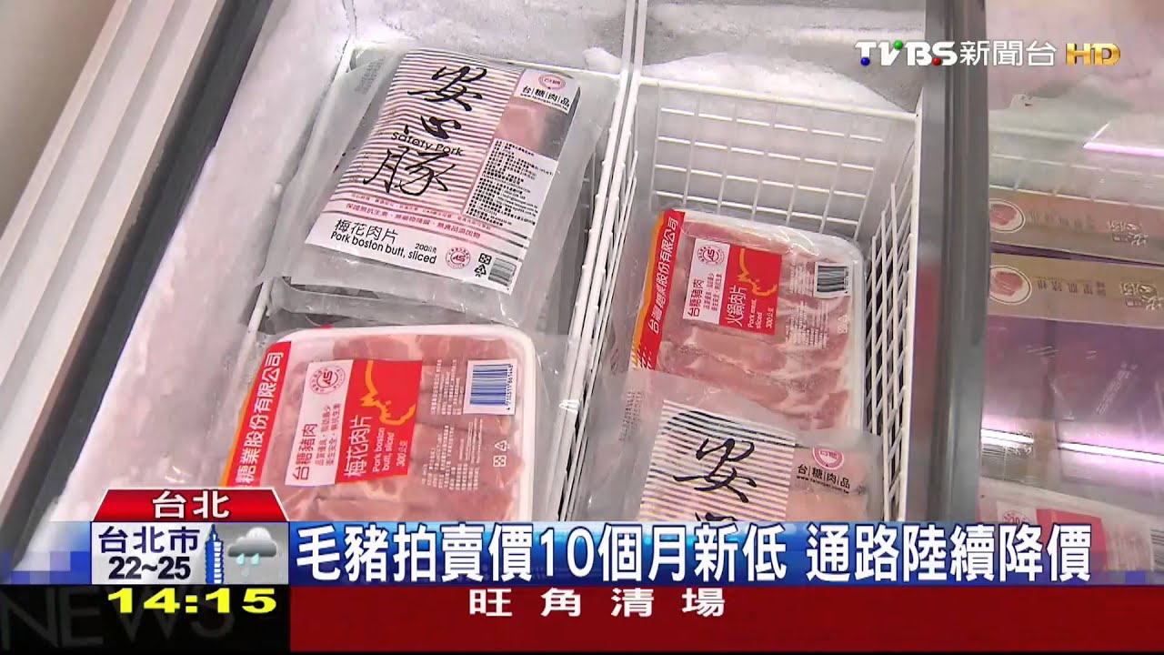 豬肉降價！台糖估降5%　量販店降2成