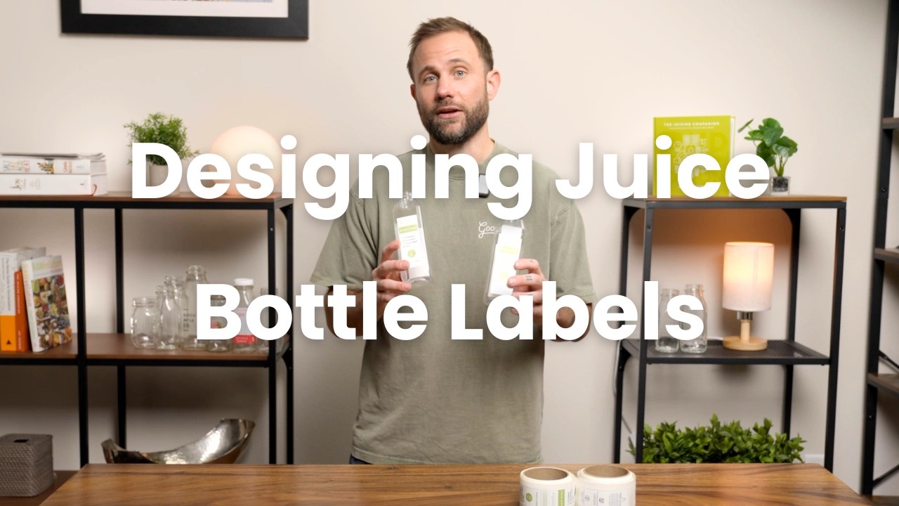 How to Design Juice Bottle Labels - Complete Tutorial