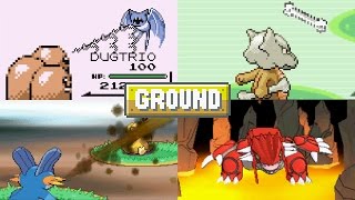 Evolution of Pokémon Moves (Ground Type)