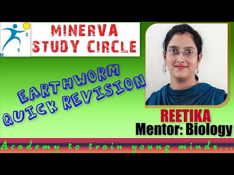NEET: Earthworm-Quick Revision (BIOLOGY) | MSC CRASH COURSE 2020 | Reetika Maam
