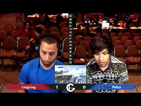 Smash Ultimate: LingLing (Peach) V Sinai | Pelca (Snake) - Retro Rumble 2019 SSBU