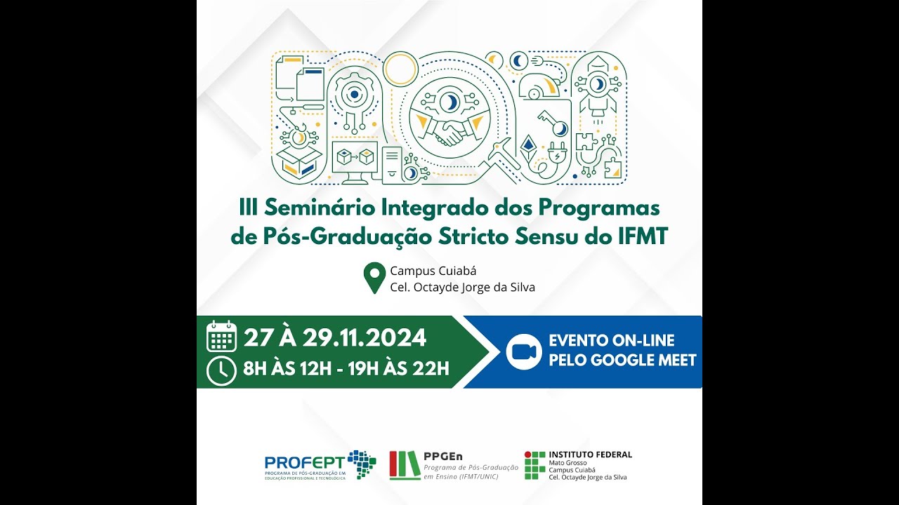 III SEMINTPPG 2024 [Sala 02] Pesquisas em desenvolvimento no PPGEn Linha 1 e 2 (Dia 27/11/2024)
