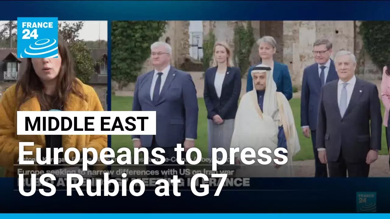 Europeans to press US Rubio over war in the Middle East at G7 meeting • FRANCE 24 English