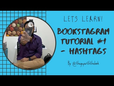 Bookstagram Tutorial Number 1 - Hashtags to use!