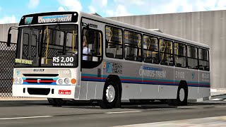 🔵 [PROTON BUS SIMULADOR] MAPA CARRÃO CITY - CIFERAL TURQUESA MB OF 1721 AMIGOS UNIDOS RJ 