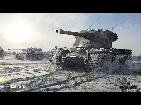 WOT Replay - Kranvagn - 4 Kills, 12.4k Damage
