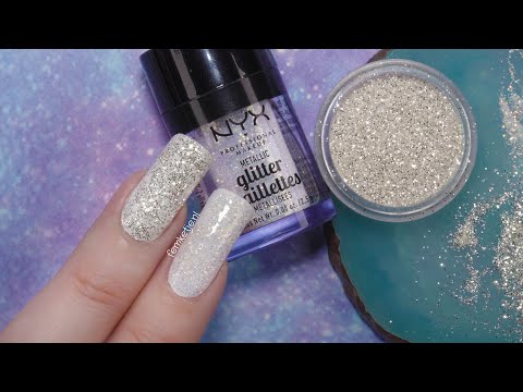 ✨ How To Apply Loose Glitter To Your Nails (Super Easy DIY Technique) - femketjeNL