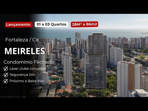Oportunidade única de investimento ou viver no melhor do Meireles, no Beach Class Unique.
