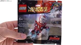 🔄 LEGO Iron Man Gamestop exclusive Silver Centurion review! re upload 20160429