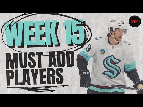 Add These Players Before Week 15 of Fantasy Hockey | Fantasy Hockey 2025-2026