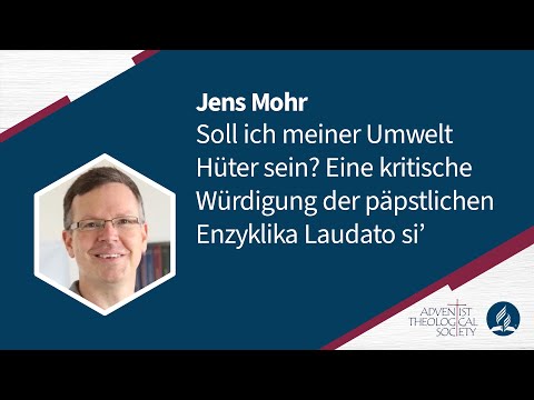 Jens Mohr: Soll ich meiner Umwelt Hüter sein? Eine kritische Würdigung der… – ATS Symposium 2023