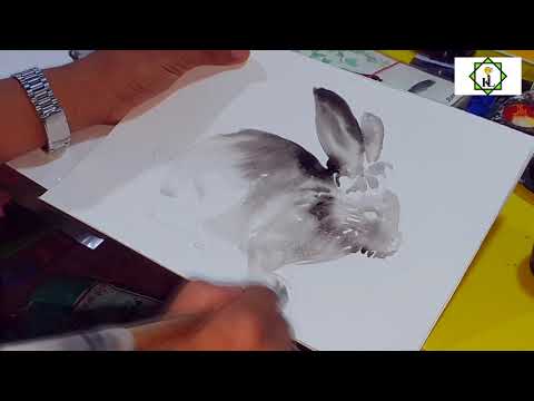 HOW TO DRAW A RABBIT.