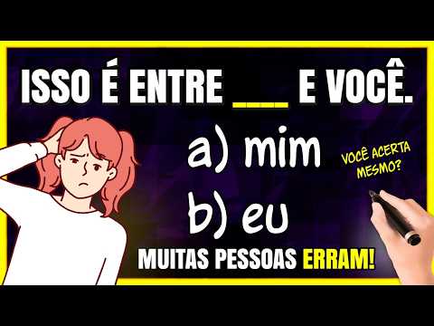 If you are a master of Portuguese, this test will be EASY... OR WILL IT?! (SPELLING TEST)