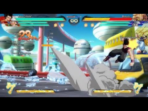 DBFZ Gohan 9 Inchs deep, thick, solid, tight, meaty HARD over head combo link