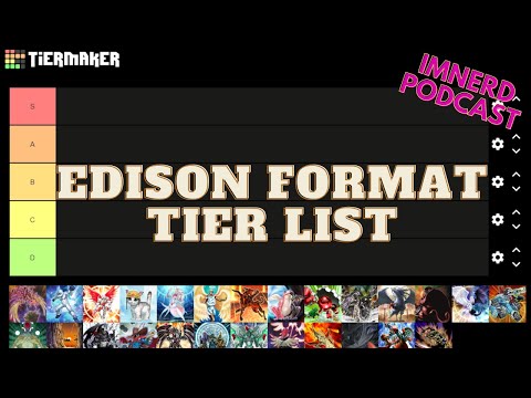 Frazier Smith's Yugioh Edison Tier List - FEB 2023