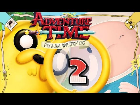 Adventure Time Finn and Jake Investigations Walkthrough Part 2 - Cake and Bubbles