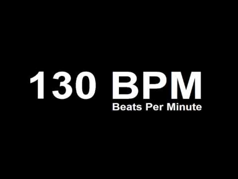 130 BPM Beats Per Minute Metronome Click Track