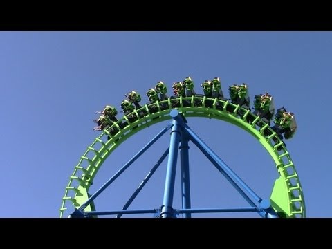Off-ride footage of a Aftershock train