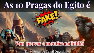 A Bíblia Mente sobre as Pragas no Egito.