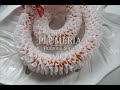 SIMPLE PLUMERIA LEI RUNNING STITCH