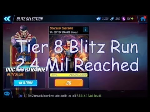 Tier 8 Blitz - 2.4 Mil Reached