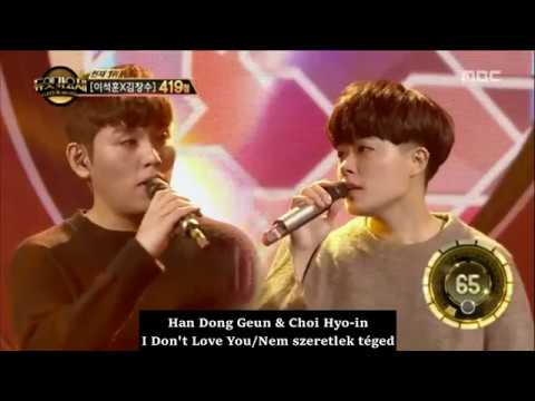Hang Dong Geun & Choi Hyo-in I Don't Love You Hun Sub/Magyar felirattal/Rom