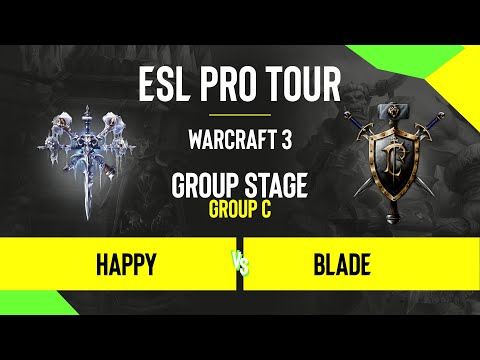 WC3 - Happy vs. Blade - DreamHack Warcraft 3 Open: Summer 2020 - Group C - EU