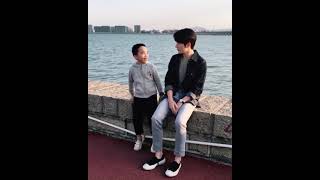 Download lagu Little Steven Zhang, cute moments behind Go ahead mp3