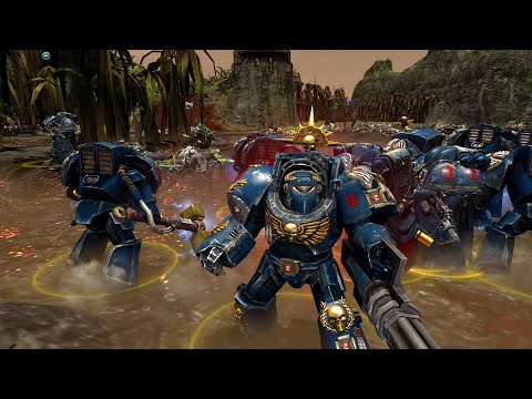 Astartes Mod 2021: Crimson Fists vs Orks - Warhammer 40K: Dawn Of War 2: Retribution