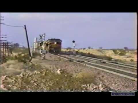 Classic Railroad Series 501 - BNSF  at Pisgah, CA December 27, 1996