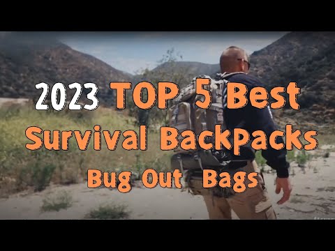 Top 5 Best Survival Backpack Bug Out Bag 2023