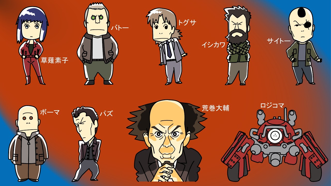 攻殻機動隊ARISEを解説してみました。