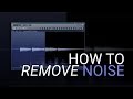 How To Remove Noise From Vocals And Recordings Hiss Hum Background Noise
