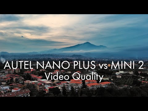 Autel Evo Nano Plus vs DJI Mini 2 - UNFAIR video quality comparison
