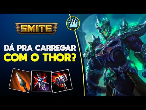 Dá pra carregar de Thor? No late game? THOR JUNGLER - ⚡ Smite BR Conquista