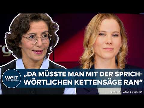 Video Thumbnail: DRAMA UM JULIA RUHS: "Der ÖRR ist verfettet" – Wo man mit der "Kettensäge" ansetzen muss
