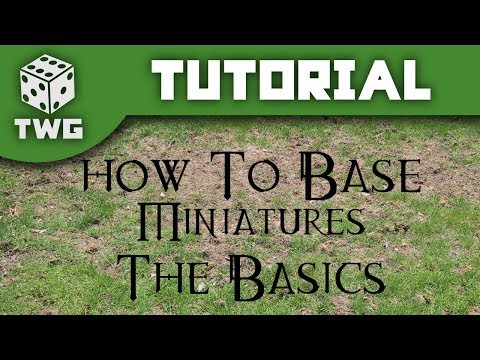How To Base Miniatures: The Basics