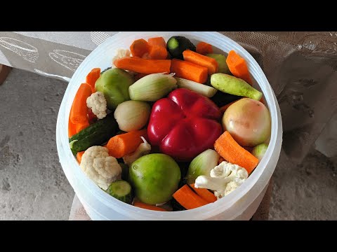 MURATURI ASORTATE IN SARAMURA LA BUTOI PENTRU IARNA