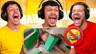 TENTE NÃO RIR SEM FILTRO DOS HUMORISTAS 😂 #6 (ft. Renato Albani & Victor Sarro)