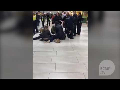 Axe attacker arrested at German station