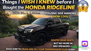 Thing’s I wish I knew before I bought the Honda Ridgeline 2024/2025 Cool accessories in description